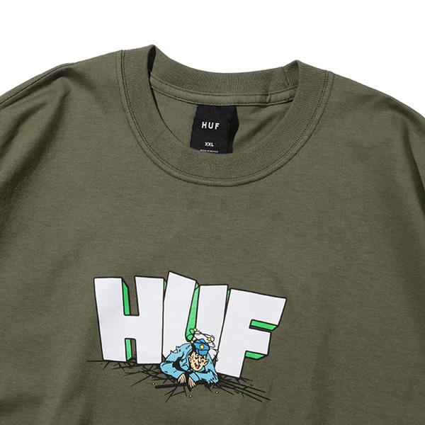 大きいサイズ メンズ HUF ハフ プリント 半袖 Tシャツ USA直輸入 ts01960