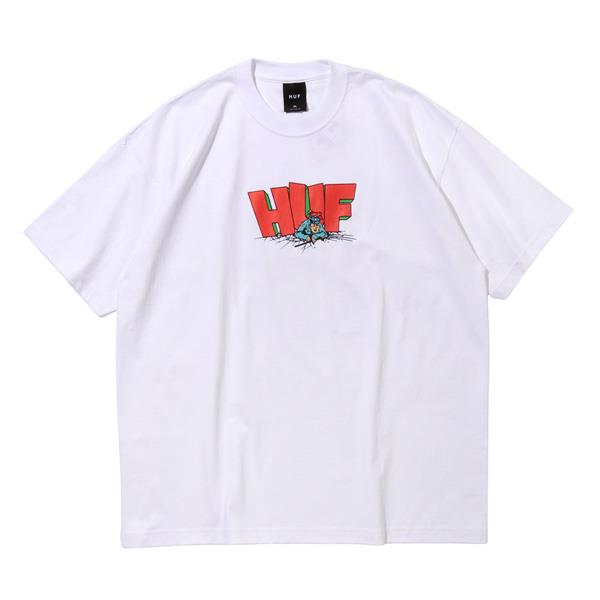 大きいサイズ メンズ HUF ハフ プリント 半袖 Tシャツ USA直輸入 ts01960