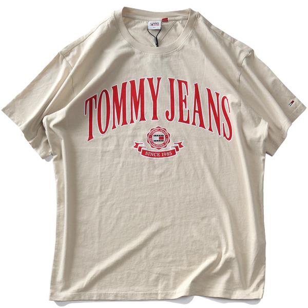 大きいサイズ メンズ TOMMY JEANS トミージーンズ プリント 半袖 Tシャツ USA直輸入 dm0dm16400