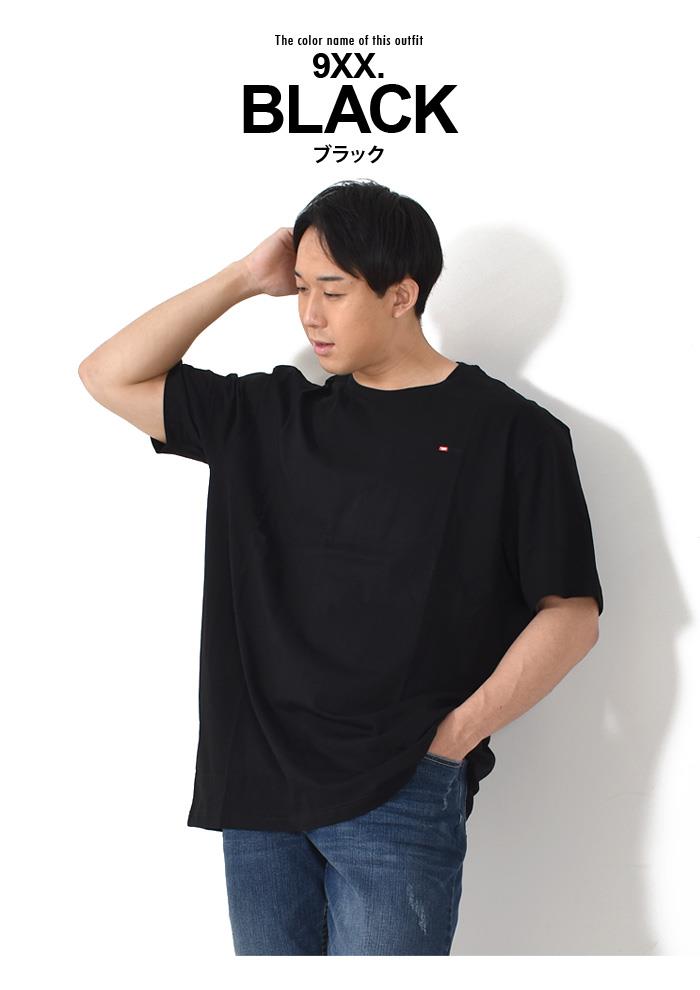 大きいサイズ メンズ DIESEL ディーゼル ロゴ刺繍 半袖 Tシャツ T-JUST-MICRODIV 直輸入品 a06418-0hfax