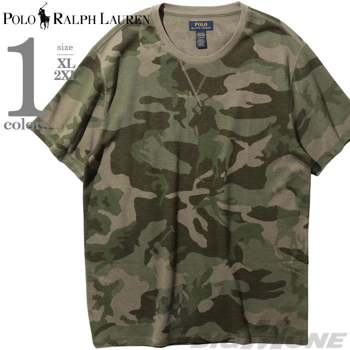大きいサイズ メンズ POLO RALPH LAUREN ポロ ラルフローレン 迷彩柄 サーマル 半袖 Tシャツ USA直輸入 pwsb3f