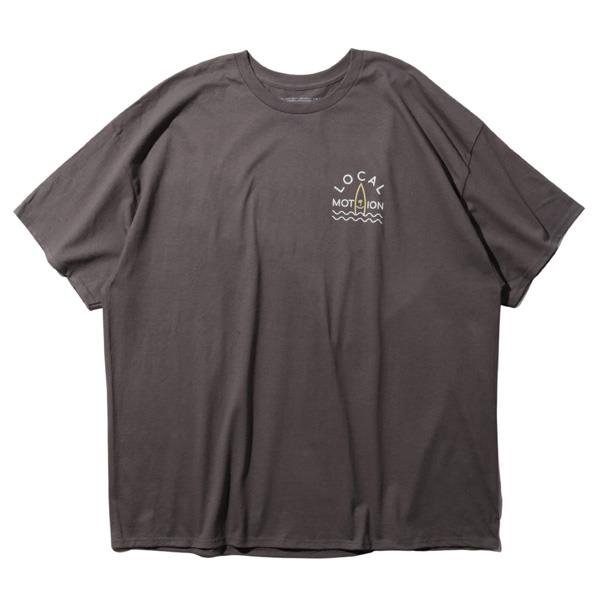 大きいサイズ メンズ LOCAL MOTION ローカルモーション 半袖 プリント Tシャツ USA直輸入 smt19403