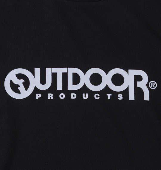 大きいサイズ メンズ OUTDOOR PRODUCTS DRYメッシュ 半袖 Tシャツ ブラック 1258-3200-2 3L 4L 5L 6L 7L 8L