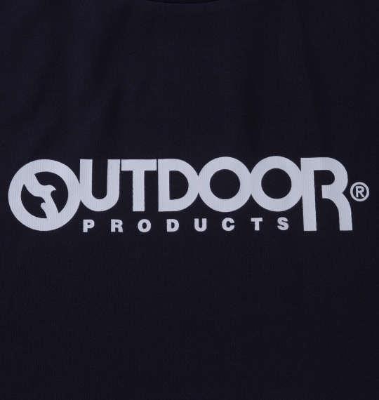 大きいサイズ メンズ OUTDOOR PRODUCTS DRYメッシュ 半袖 Tシャツ ネイビー 1258-3200-3 3L 4L 5L 6L 7L 8L