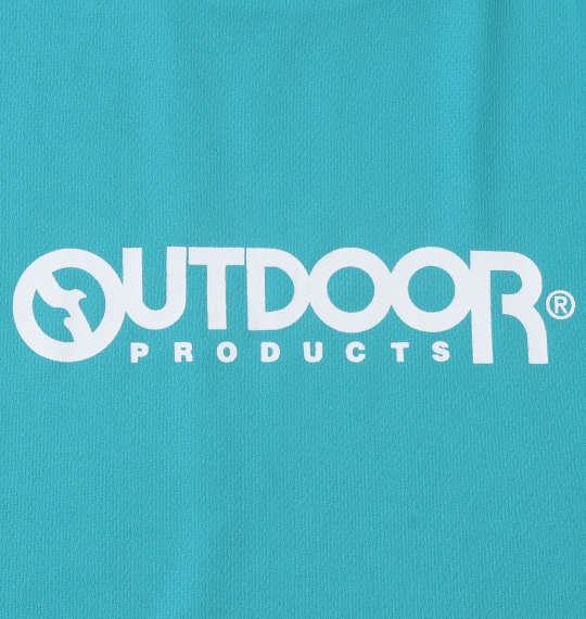 大きいサイズ メンズ OUTDOOR PRODUCTS DRYメッシュ 半袖 Tシャツ ターコイズ 1258-3200-5 3L 4L 5L 6L 7L 8L