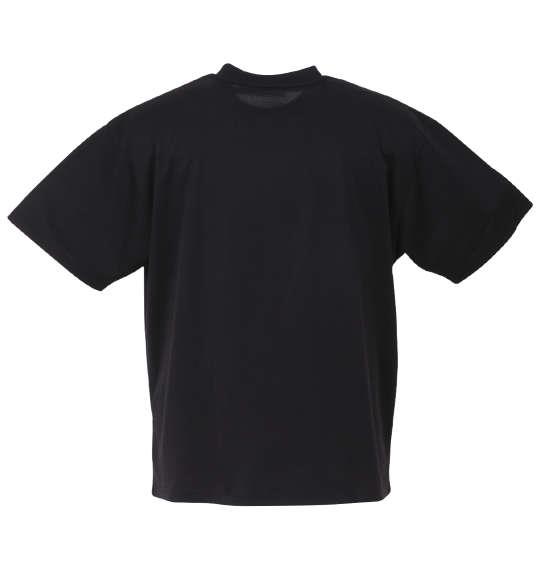 大きいサイズ メンズ OUTDOOR PRODUCTS DRYメッシュ 半袖 Tシャツ ブラック 1258-3201-2 3L 4L 5L 6L 7L 8L