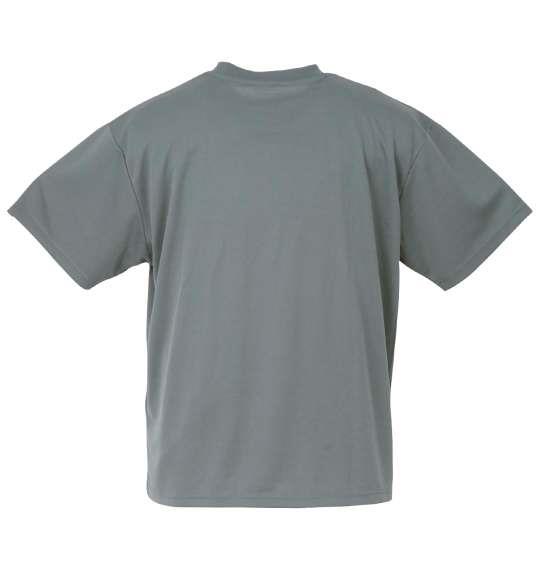 大きいサイズ メンズ OUTDOOR PRODUCTS DRYメッシュ 半袖 Tシャツ ブルーグレー 1258-3201-3 3L 4L 5L 6L 7L 8L