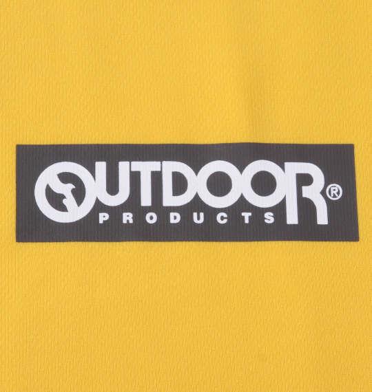 大きいサイズ メンズ OUTDOOR PRODUCTS DRYメッシュ 半袖 Tシャツ イエロー 1258-3201-5 3L 4L 5L 6L 7L 8L