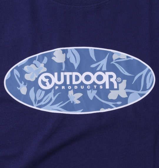 大きいサイズ メンズ OUTDOOR PRODUCTS 天竺 半袖 Tシャツ ネイビー 1258-3204-2 3L 4L 5L 6L 7L 8L