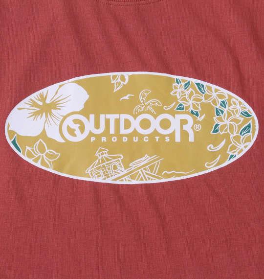 大きいサイズ メンズ OUTDOOR PRODUCTS 天竺 半袖 Tシャツ ピンク 1258-3204-3 3L 4L 5L 6L 7L 8L