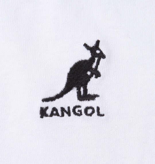 大きいサイズ メンズ KANGOL 半袖 Tパーカー ホワイト 1278-3218-1 3L 4L 5L 6L 7L 8L