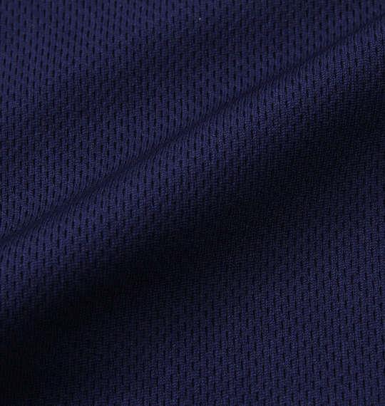 大きいサイズ メンズ NECOBUCHI-SAN DRY ハニカムメッシュ 半袖 Tシャツ ネイビー 1258-3216-1 3L 4L 5L 6L