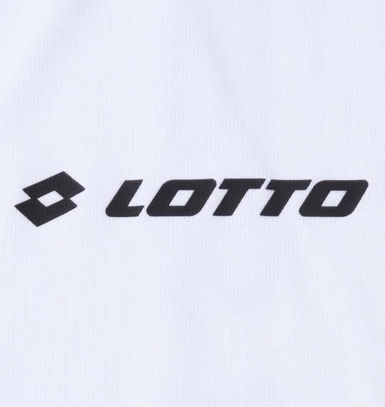 大きいサイズ メンズ LOTTO DRY メッシュ 半袖 Tシャツ ホワイト 1278-3515-1 3L 4L 5L 6L 7L 8L