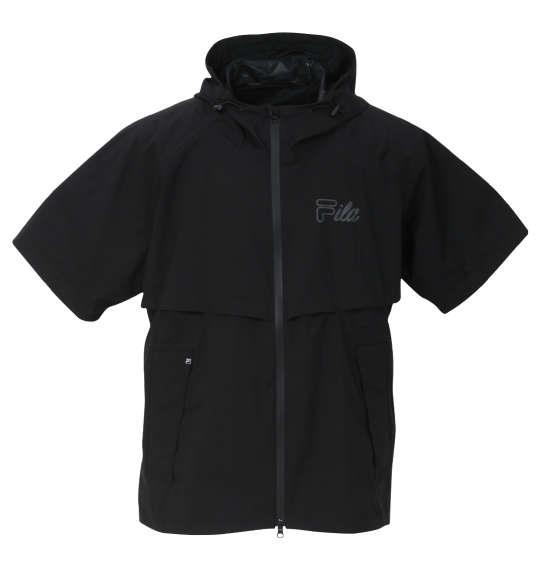 大きいサイズ メンズ FILA GOLF レインウェア セット ブラック 1276-3330-2 3L 4L 5L 6L