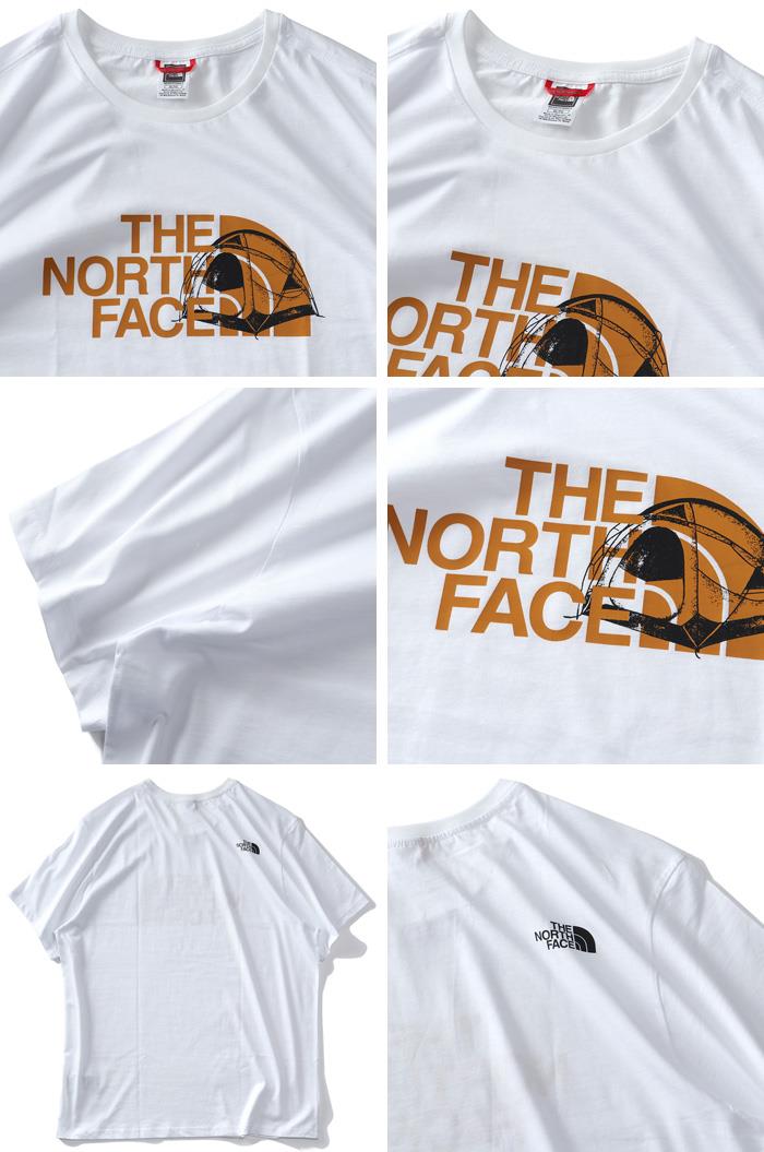 大きいサイズ メンズ THE NORTH FACE ノースフェイス プリント 半袖 Tシャツ GRAPHIC HALF DOME TEE USA直輸入 nf0a7r3a-fn4