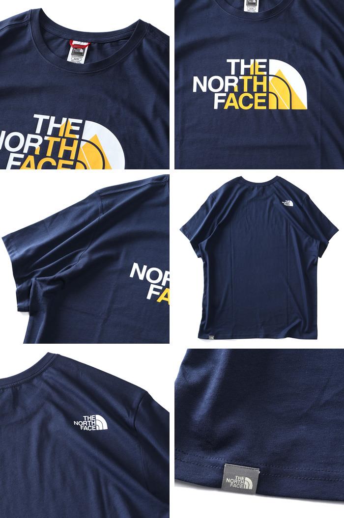 大きいサイズ メンズ THE NORTH FACE ノースフェイス プリント 半袖 Tシャツ BINER GRAPHIC TEE USA直輸入 nf0a7r4h-8k2