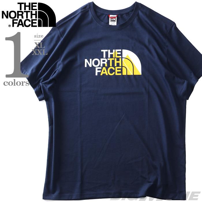 メンズ THE NORTH FACE ノースフェイス 半袖 Tシャツ ネイビー