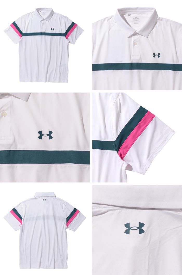 大きいサイズ メンズ UNDER ARMOUR アンダーアーマー 半袖 ゴルフ ポロシャツ USA直輸入 1377379-100