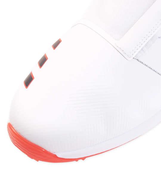 大きいサイズ メンズ adidas golf ゴルフ シューズ ゼッドジー23ボア ホワイト × コアブラック × セミソーラーレッド 1240-3200-1 30.5 31.5 32.5