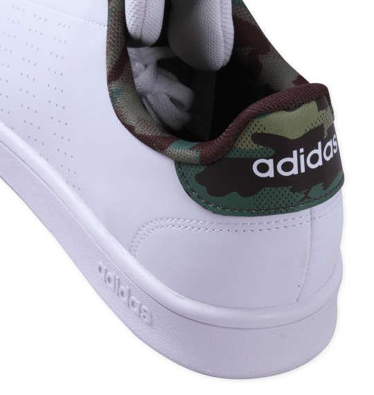 大きいサイズ メンズ adidas スニーカー ADVANTAGE BASE フットウェアホワイト 1240-3355-1 30 31 32