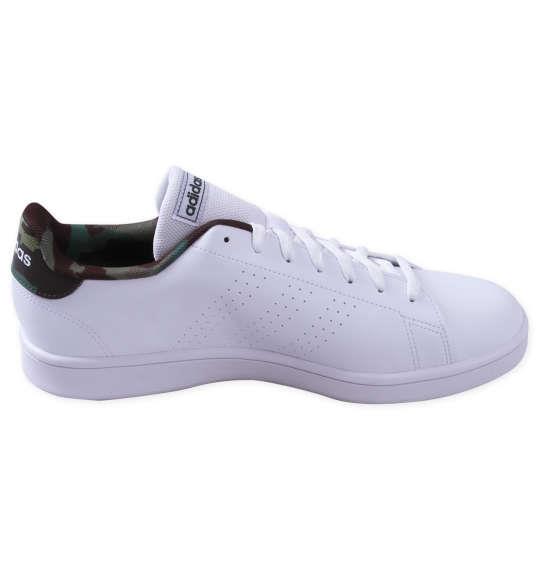 大きいサイズ メンズ adidas スニーカー ADVANTAGE BASE フットウェアホワイト 1240-3355-1 30 31 32