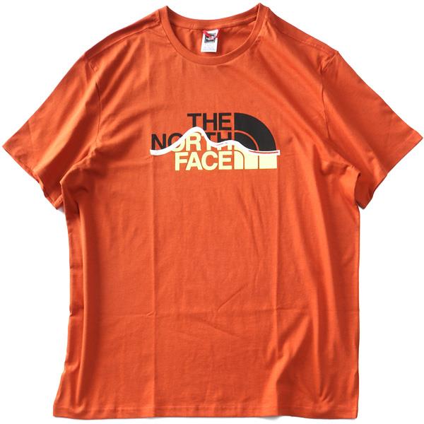 大きいサイズ メンズ THE NORTH FACE ノースフェイス プリント 半袖 Tシャツ MOUNTAIN LINE TEE USA直輸入 nf0a7x1n-iwr