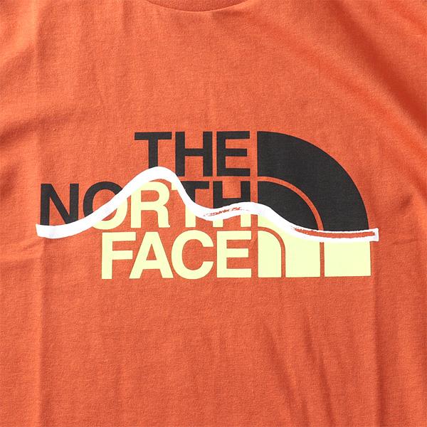 大きいサイズ メンズ THE NORTH FACE ノースフェイス プリント 半袖 Tシャツ MOUNTAIN LINE TEE USA直輸入 nf0a7x1n-iwr