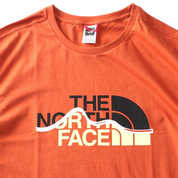 大きいサイズ メンズ THE NORTH FACE ノースフェイス プリント 半袖 Tシャツ MOUNTAIN LINE TEE USA直輸入 nf0a7x1n-iwr