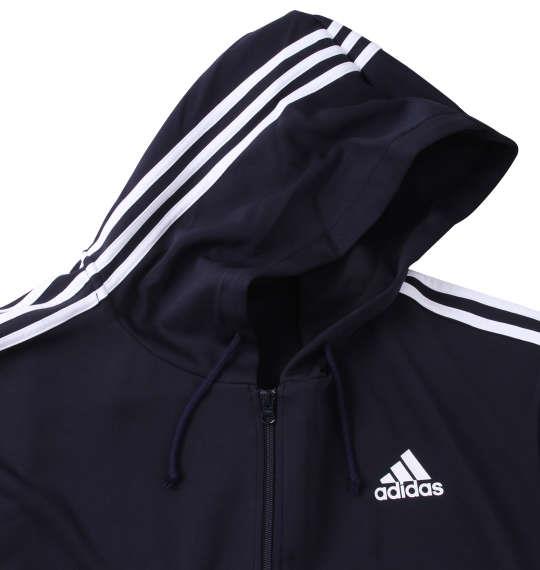 adidas 黒　パーカー4XO