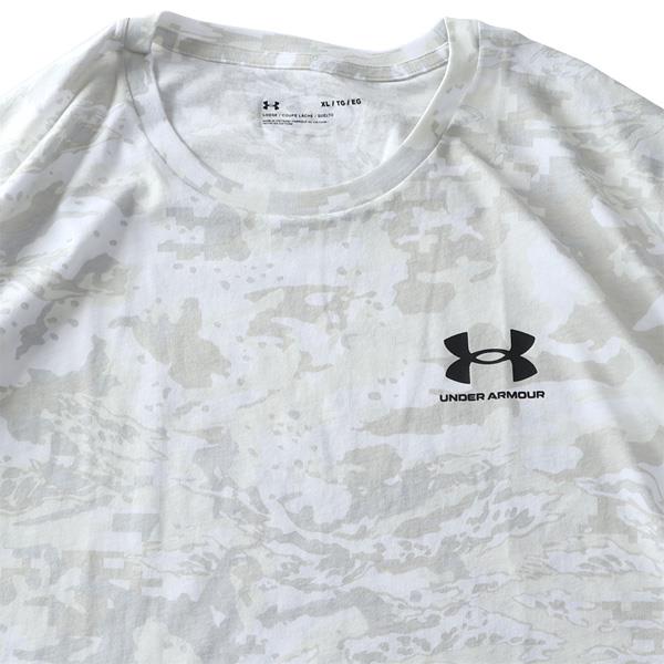 大きいサイズ メンズ UNDER ARMOUR アンダーアーマー 迷彩柄 半袖 Tシャツ カモフラ柄 ABC CAMO USA直輸入 1357727-100