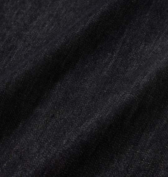 大きいサイズ メンズ GLADIATE 刺繍 デニム 長袖 シャツ ブラック 1257-3310-2 3L 4L 5L 6L