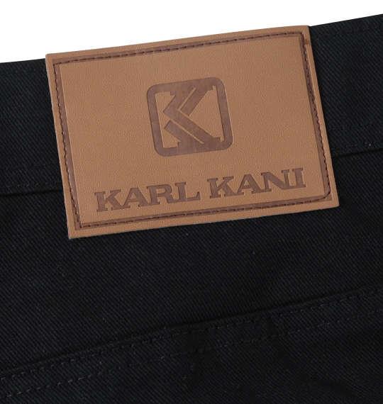 大きいサイズ メンズ KARL KANI デニム ロング パンツ ブラック 1274-3360-2 100 110 120 130 140 150