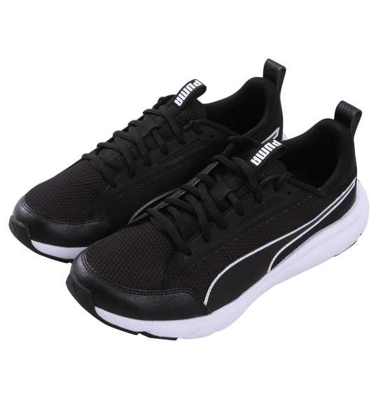 大きいサイズ メンズ PUMA スニーカー SOFTRIDEフレックスレースワイド プーマブラック 1240-3300-2 29 30