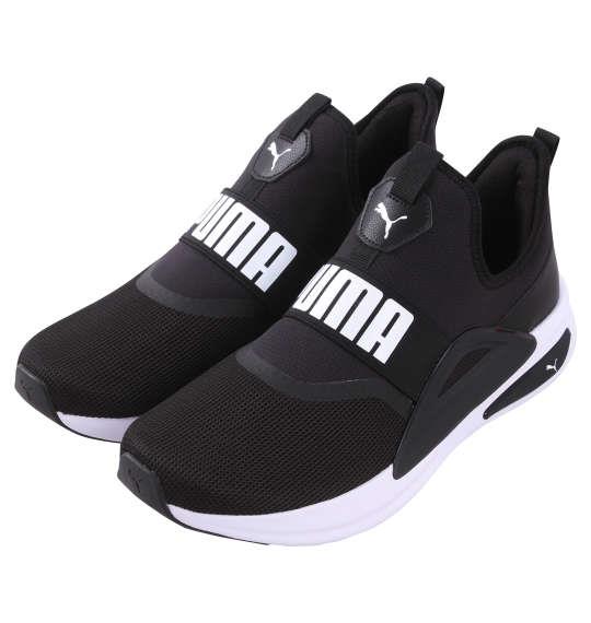 大きいサイズ メンズ PUMA スニーカー SOFTRIDEエンゾEVOスリッポン プーマブラック 1240-3301-2 29 30