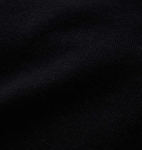 大きいサイズ メンズ SHELTY ニット フリース ルード系刺繍 ショール カーディガン ブラック 1268-3301-2 3L 4L 5L 6L