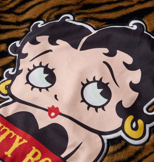 大きいサイズ メンズ BETTY BOOP フェイクファー フルジップ パーカー ジャケット タイガー 1278-3622-2 3L 4L 5L 6L