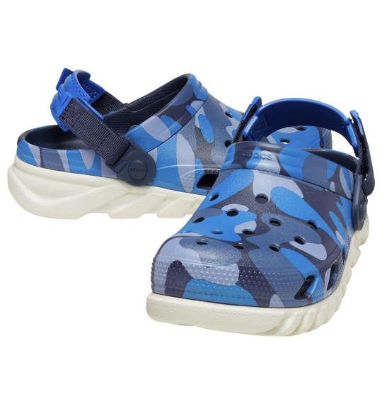 大きいサイズ メンズ crocs サンダル DUET MAX CAMO REDUX CLOG ネイビー × スタッコ 1240-3361-1 M11 M12 M13 M14 M15 M16 M17