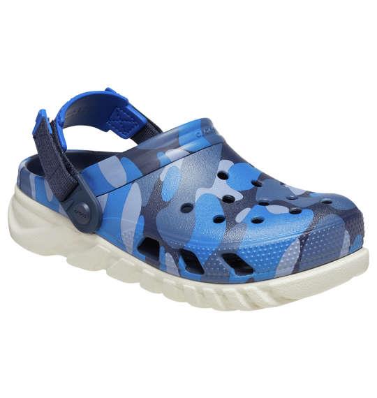 大きいサイズ メンズ crocs サンダル DUET MAX CAMO REDUX CLOG ネイビー × スタッコ 1240-3361-1 M11 M12 M13 M14 M15 M16 M17