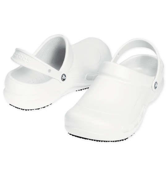 大きいサイズ メンズ crocs サンダル BISTRO CLOG ホワイト 1240-3362-1 M12 M13 M14