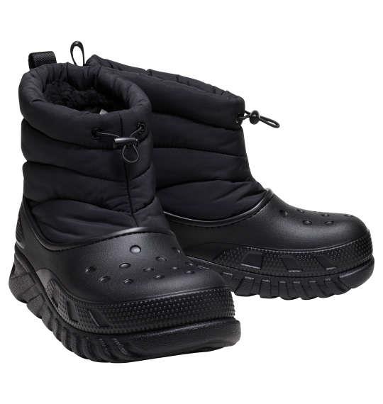 大きいサイズ メンズ crocs ブーツ DUET MAX BOOT ブラック 1240-3365-2 M12 M13 M14