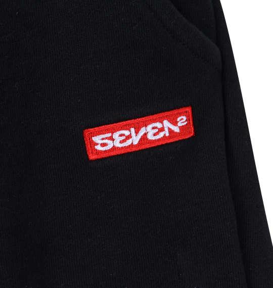 大きいサイズ メンズ SEVEN2 裏毛 スウェット パンツ ブラック 1264-3310-2 3L 4L 5L 6L 8L