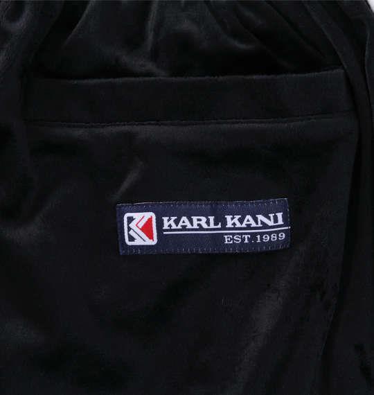 大きいサイズ メンズ KARL KANI ベロア セット ブラック 1278-3367-2 3L 4L 5L 6L 8L