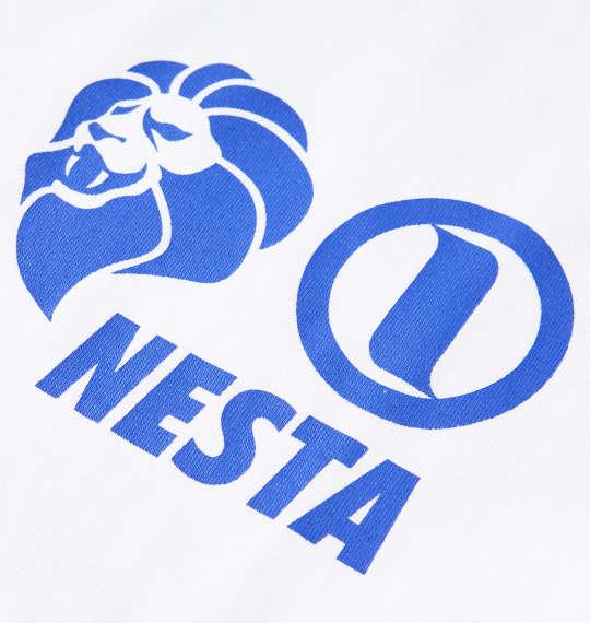 大きいサイズ メンズ NESTA BRAND 天竺 長袖 Tシャツ ホワイト 1278-3390-1 3L 4L 5L 6L 8L