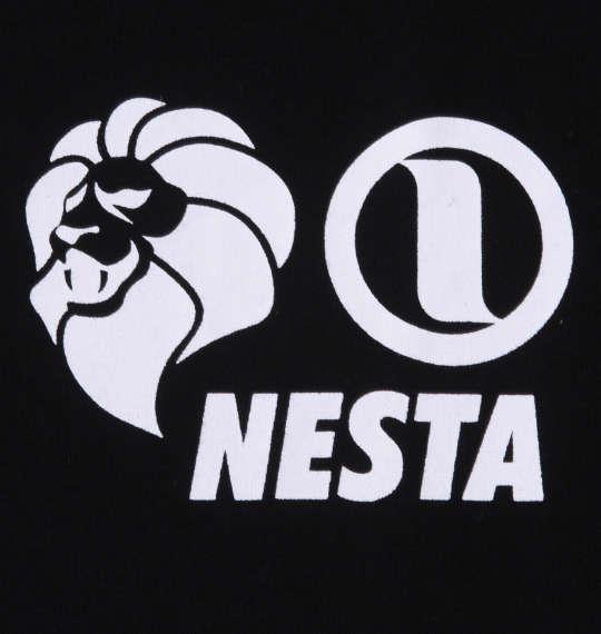 大きいサイズ メンズ NESTA BRAND 天竺 長袖 Tシャツ ブラック 1278-3390-2 3L 4L 5L 6L 8L