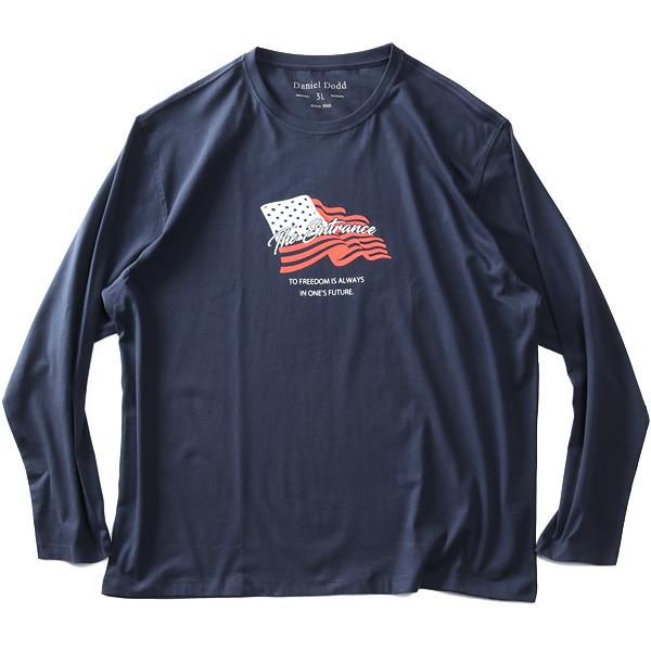 【max8】【AS1006】大きいサイズ メンズ DANIEL DODD プリント ロング Tシャツ 全8色 azt-2304pt2