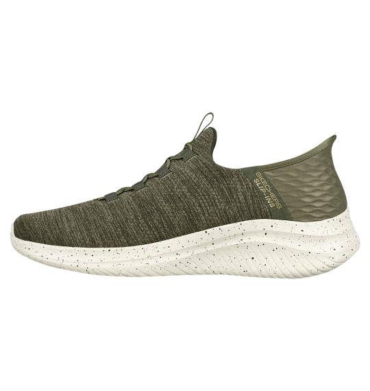 大きいサイズ メンズ SKECHERS スニーカー SKECHERS SLIP-INS ULTRA FLEX 3.0-RIGHT AWAY オリーブ 1240-3345-1 30 31 32