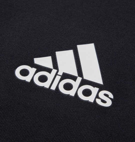 【max8】大きいサイズ メンズ adidas コンプレッション ロングスリーブ シャツ ブラック 1249-3340-1 3L 4L 5L 6L 8L