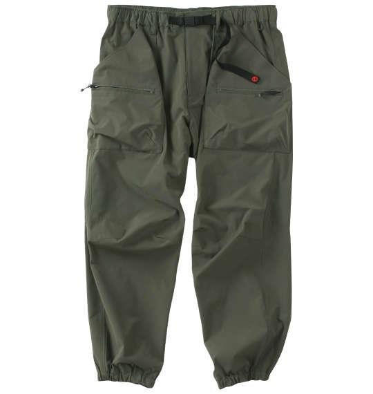 【max8】大きいサイズ メンズ OUTDOOR PRODUCTS 撥水 ストレッチ ワーク クライミング ジョガー パンツ カーキ 1254-3361-3 3L 4L 5L 6L 7L 8L