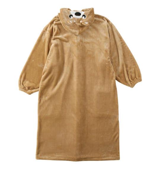 大きいサイズ メンズ 黒柴印和んこ堂 サンゴパイルもこもこ ガウン チャ柴 1258-3304-1 3L 5L