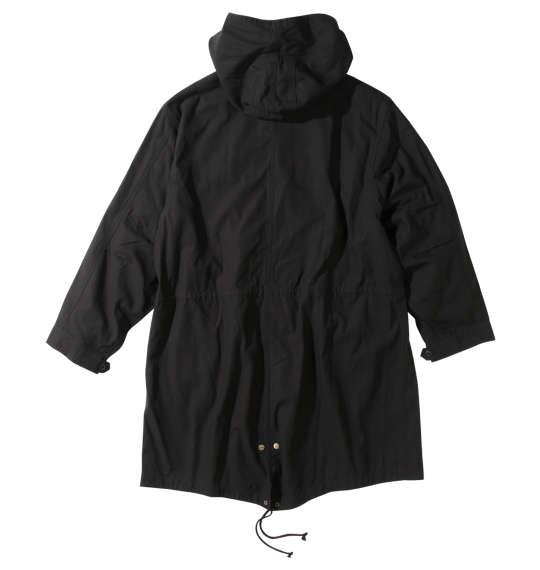 大きいサイズ メンズ BUNDESWEAR M-51 ツイル モッズ コート ブラック 1263-3330-2 3L 4L 5L 6L 8L